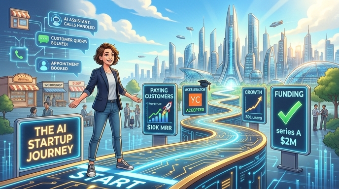 12-year-old AI receptionist founder