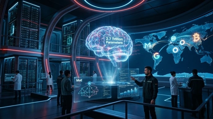 MiniMax 2.7 trillion parameter AI model