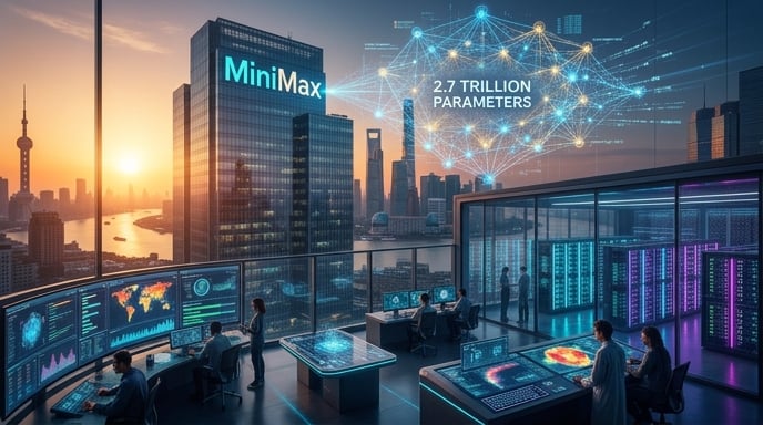 MiniMax 2.7 trillion parameter AI model