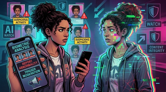 TikTok AI likeness detection