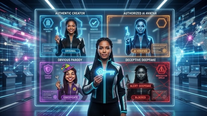TikTok AI likeness detection