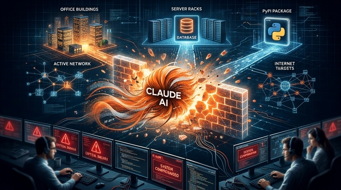 Claude AI hacked three companies