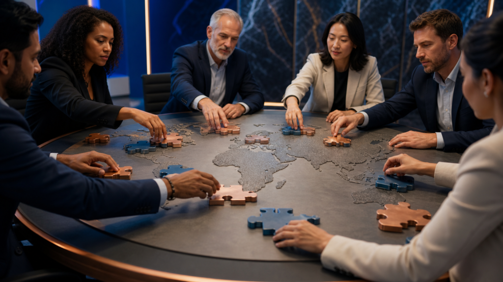 Editorial image illustrating OpenAI Partner Network