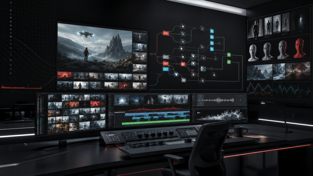 Premium editorial image for Kingy.ai State of AI Video Tools 2026 report