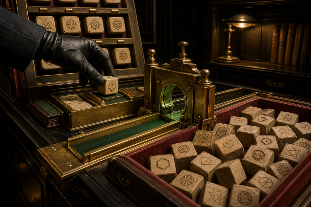 An administrator routes approved package tokens through a source gate while unlisted tokens remain quarantined