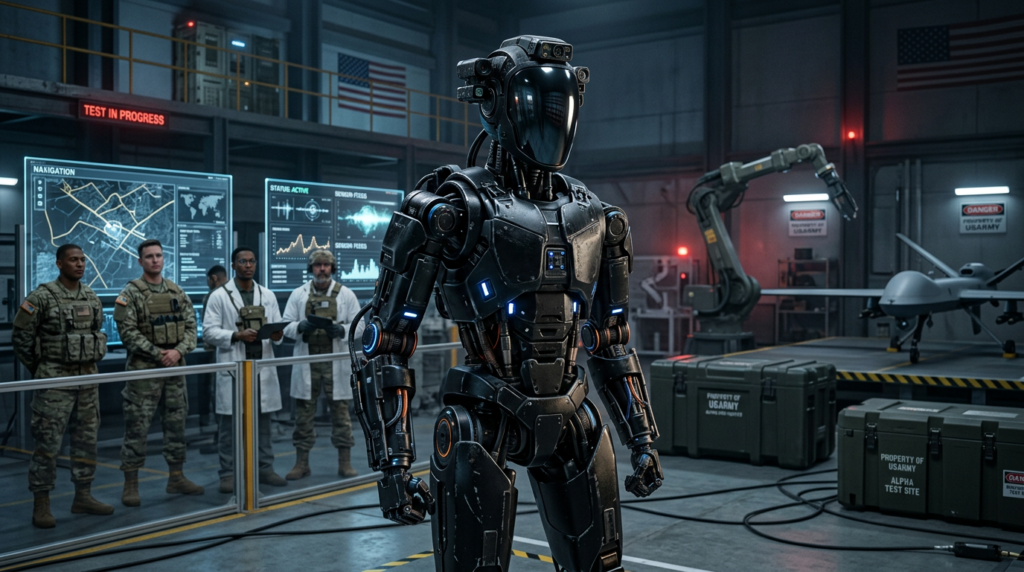 Foundation Phantom robot soldiers