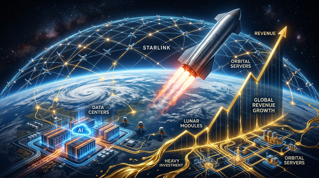 SpaceX earnings and AI revenue