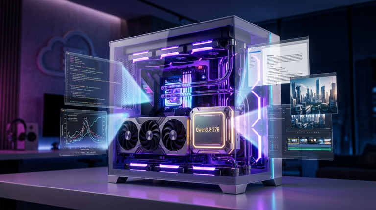 Qwen3.8-27B local AI model