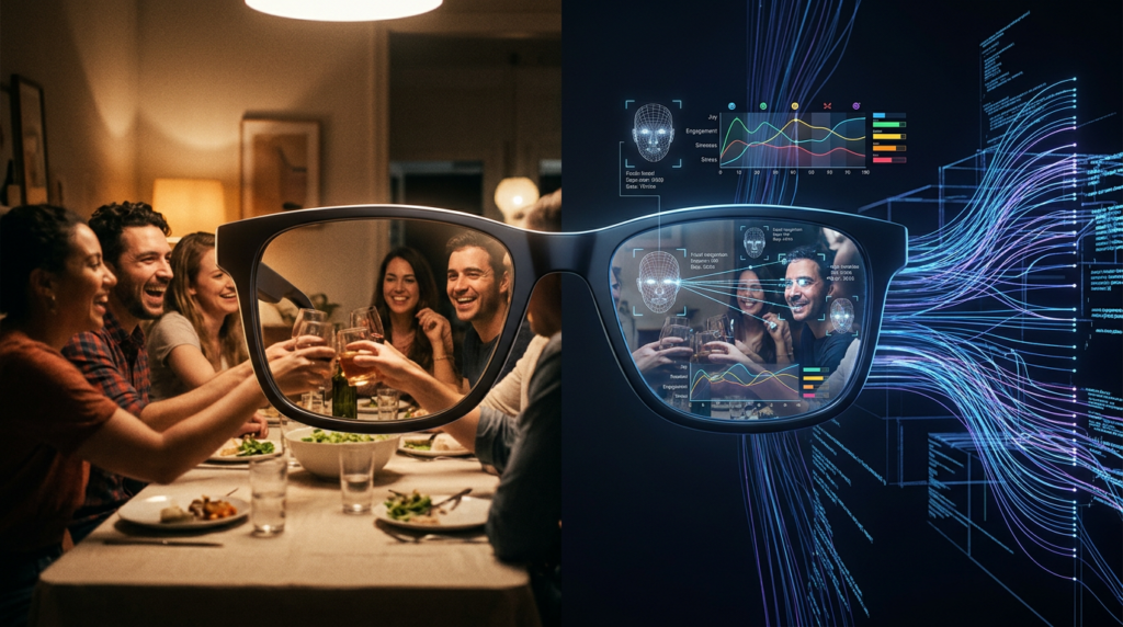Meta AI glasses facial recognition patent