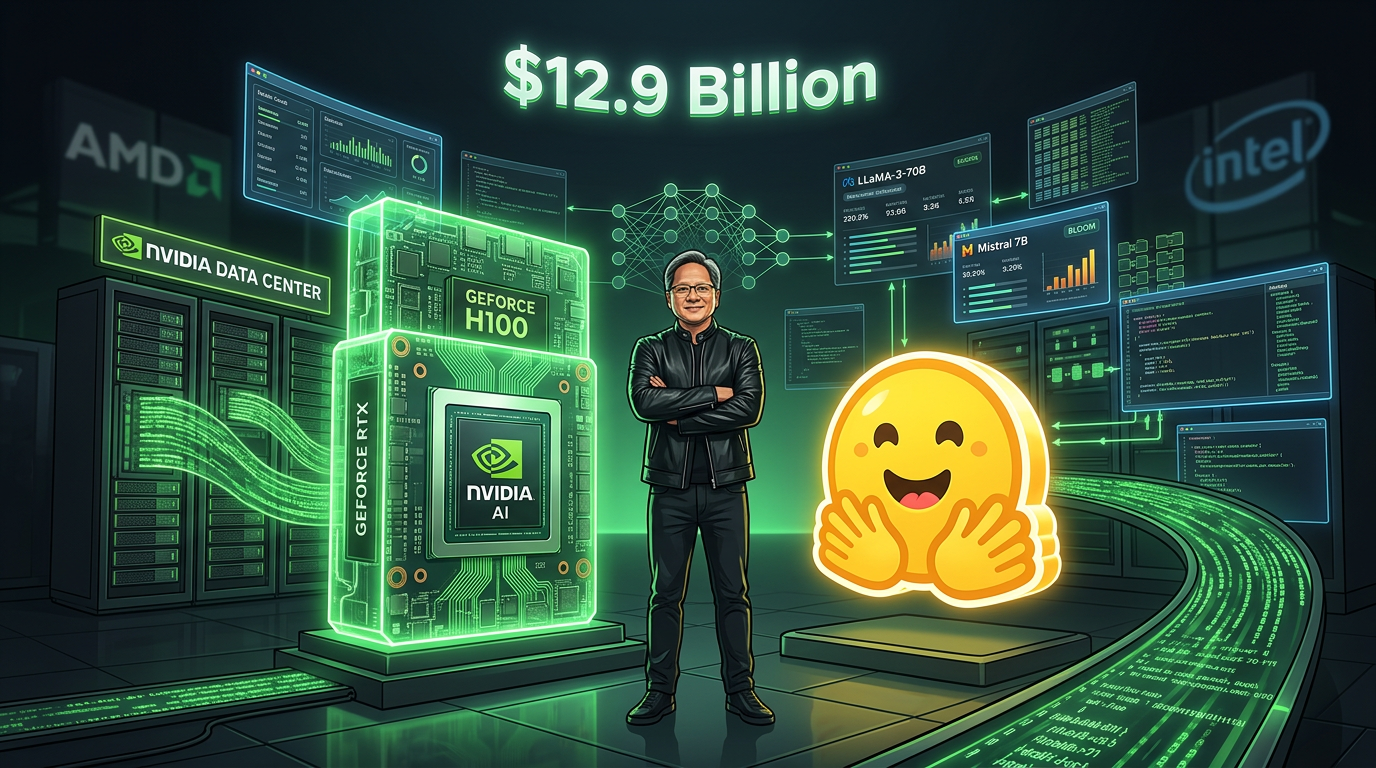 Nvidia Reportedly Agrees to Buy Hugging Face for $12.9 Billion—But the Deal Still Needs a Reality Check