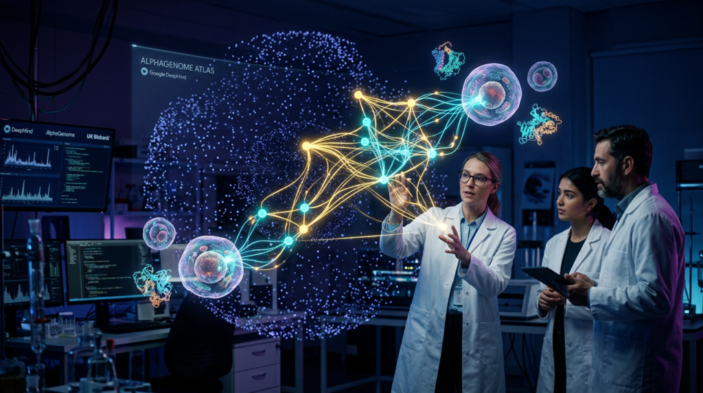 Google AlphaGenome Atlas
