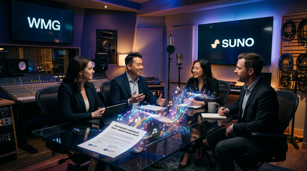 Suno licensed AI music models