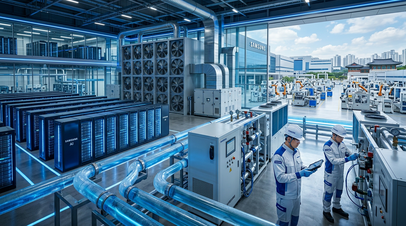 Samsung’s ₩240 Billion AI Cooling Bet Targets the Data Center’s Hottest Problem