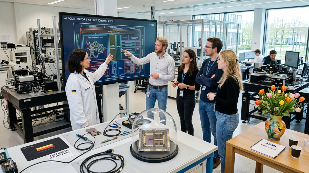 German–Dutch AI chip partnership