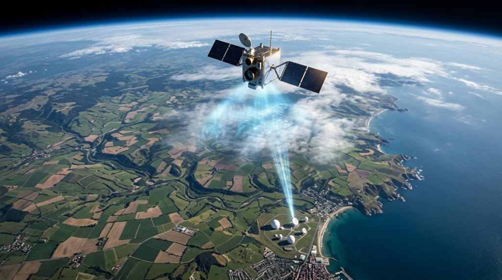 TakeMe2Space AI satellite