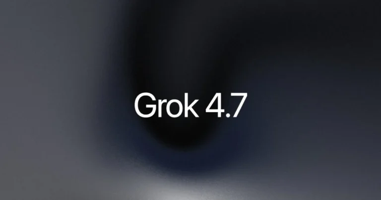 Official xAI Grok 4.7 launch artwork.