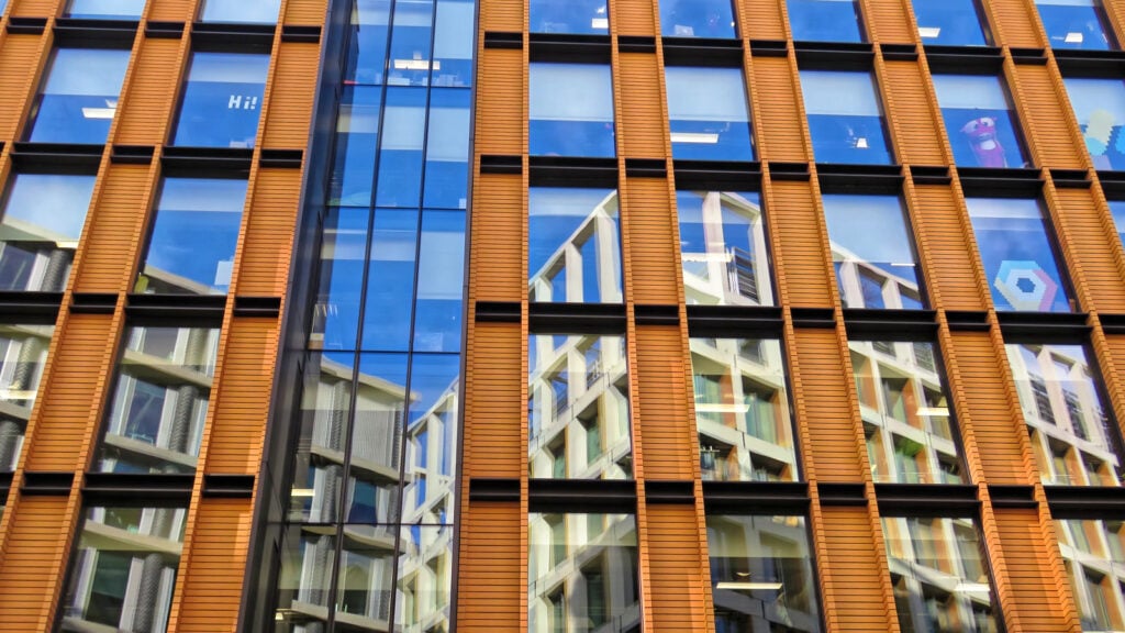 Google offices at 6 Pancras Square, London, photographed March 26, 2019.