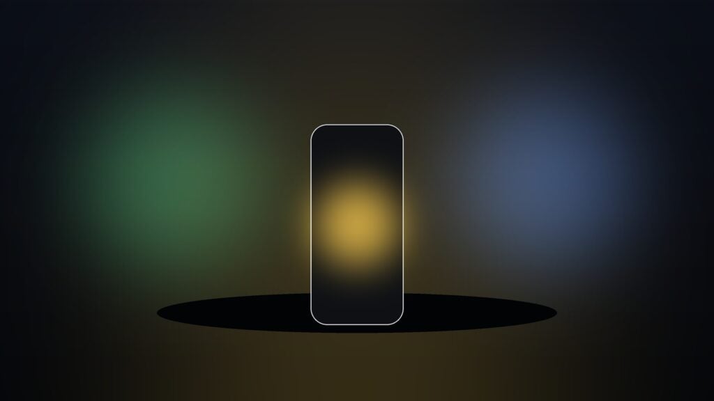 Illustration of a smartphone glowing in gold tones for ChatGPT, Claude and Gemini plan prices in Australia