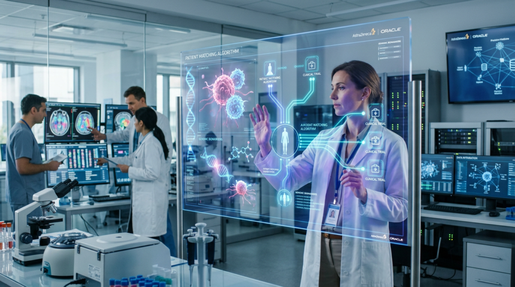 AstraZeneca Oracle AI Healthcare Partnership