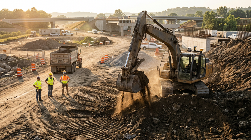 Bedrock Robotics autonomous excavators