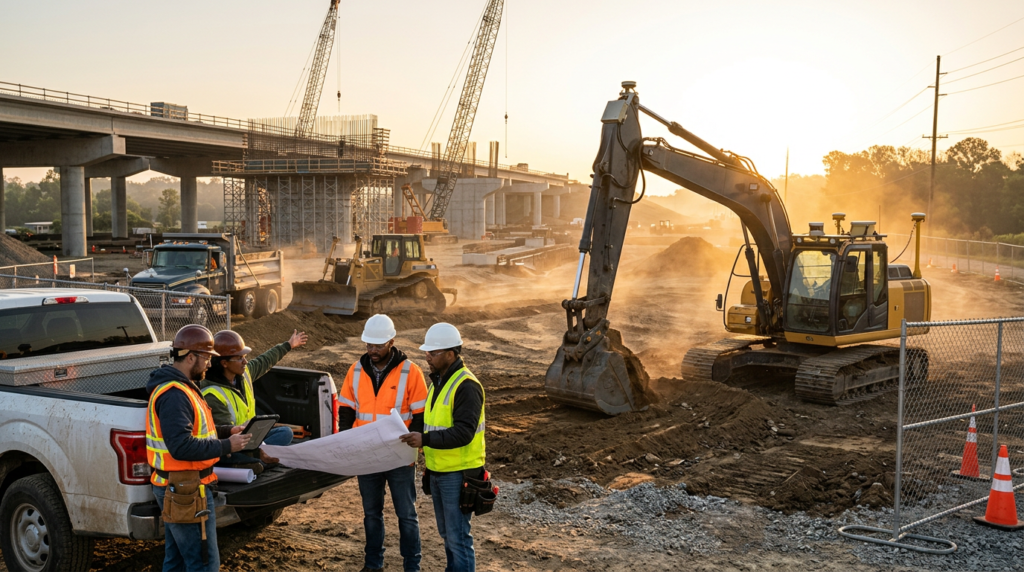 Bedrock Robotics autonomous excavators