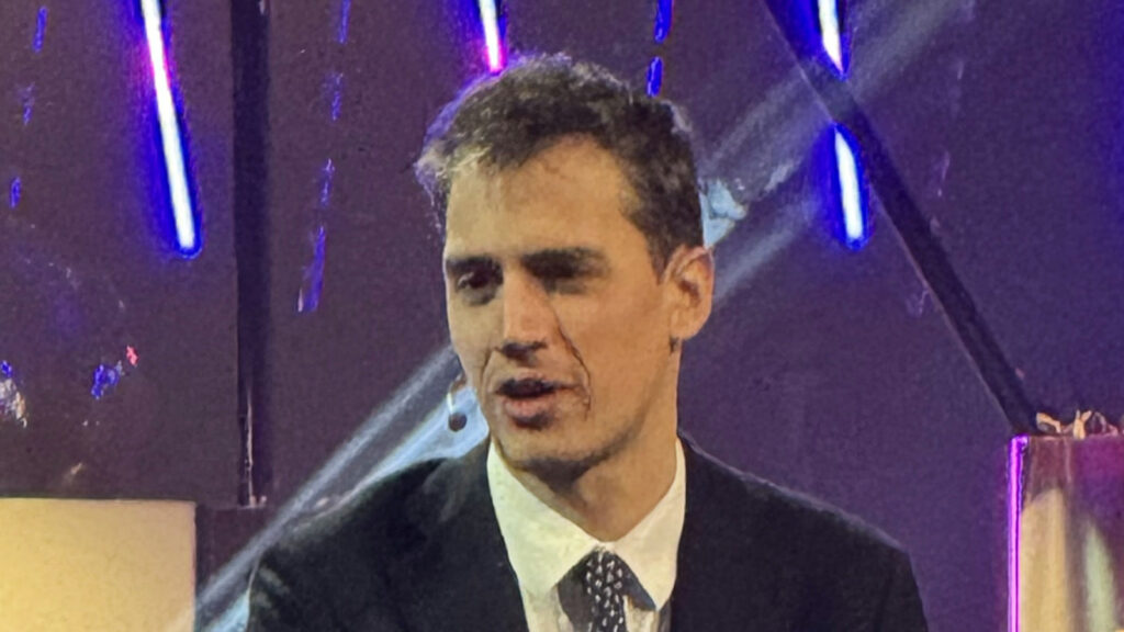 Mistral co-founder Arthur Mensch at Techarena, photographed February 11, 2026.